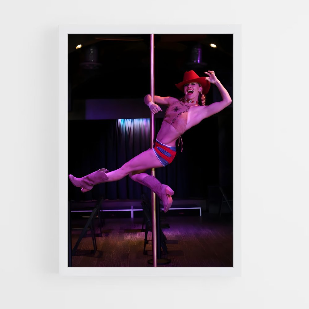 Poster Pole Dance Champion – affiche Danse (vue 3)